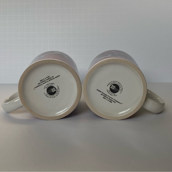 Orange County Choppers Mugs Set If 2 Motorcycle American Custom Steel Chrome EUC - Picture 15 of 16